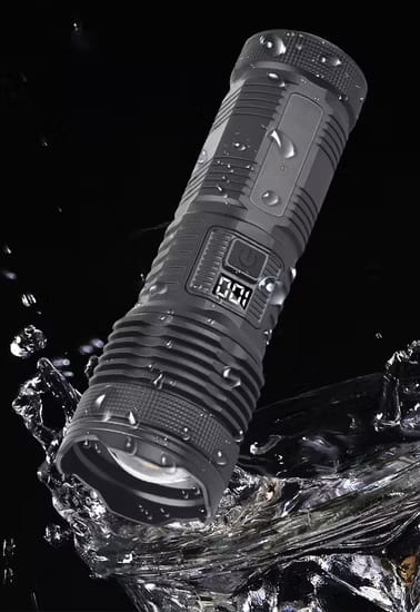 Most Powerful P50 FlashLight Flash light 5 Modes Usb Zoom Led Torch Built-