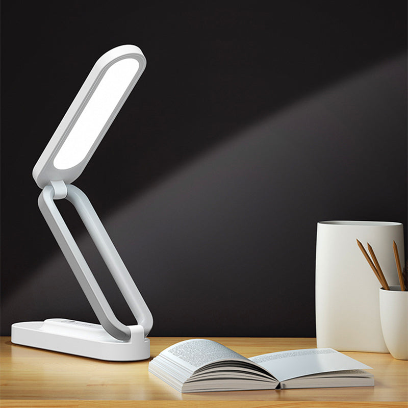B005 LED Folding Table Lamp – Rechargeable Stepless Dimmable Desk Light with Type-C Charging & Lithium Battery