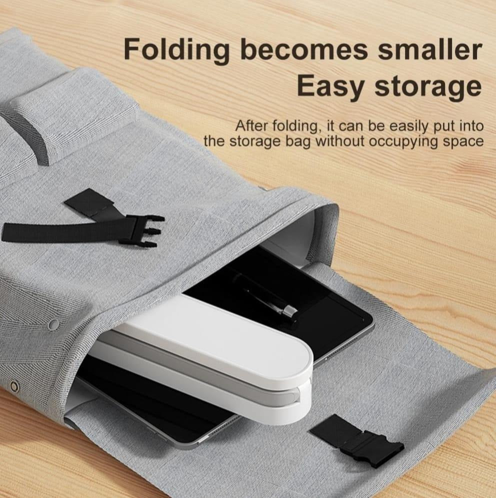 B005 LED Folding Table Lamp – Rechargeable Stepless Dimmable Desk Light with Type-C Charging & Lithium Battery