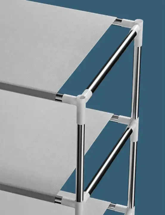 8 Layer Portable Dustproof Shoe Rack Shoe Rack Storage Closet Household