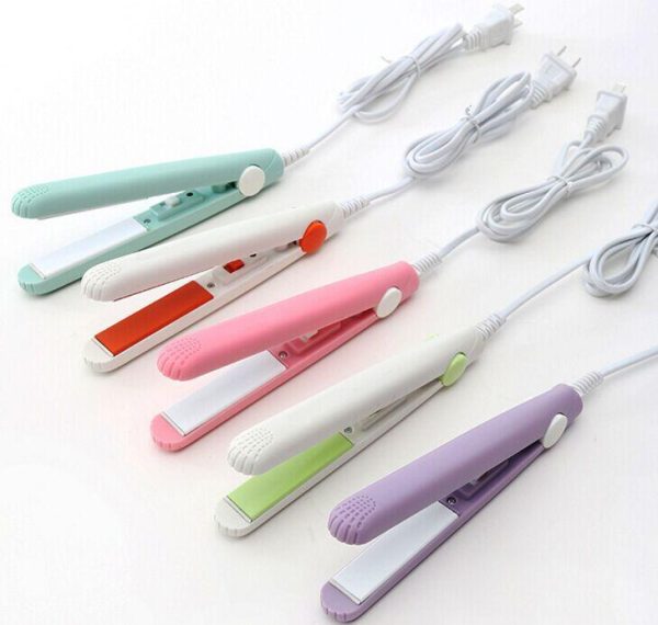 Mini Hair Straightener – Lightweight & Portable Travel Styling Tool | Medium Heat | High/low Speed Settings | Corded Electric | Multicolor | Abs Plastic